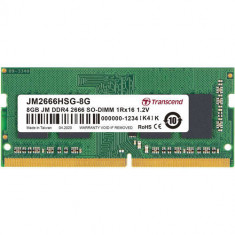 Memorie laptop Transcend JetRam 8GB (1x8GB) DDR4 2666MHz CL19 1.2V 1Rx16 1Gx16 foto