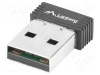 Card rețea WiFi USB 2.0 LANBERG, 150Mbps, negru