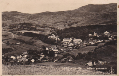 CARTE POSTALA SANGEORZ-BAI - Vedere generala foto