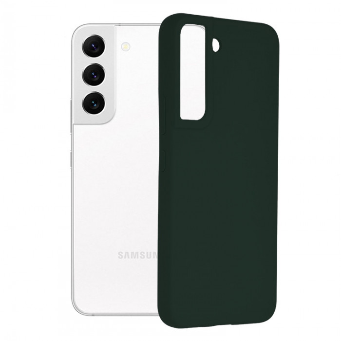Husa Techsuit Soft Edge Silicon Samsung Galaxy S22 - Dark Green