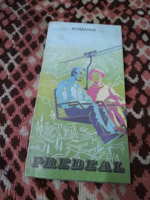 PLIANT/BROSURA TURISM PREDEAL+HARTA foto
