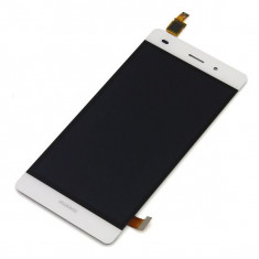 Display Cu Touchscreen Huawei P8 Lite ALE-L21 Alb foto