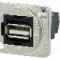 Conector {{Tip conector}}, colier (2 orificii), orificiu pentru &amp;#351;urub conic, pt. montare pe panou, CLIFF - CP30208NM
