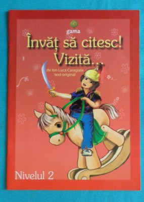 Invat sa citesc Vizita de Caragiale ( carte pentru copii ) foto