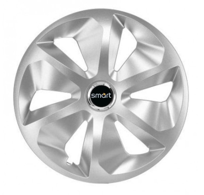 Set 4 Capace Roti Roco Gri R15, pentru Smart