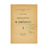 D. Caracostea, Personalitatea lui M. Eminescu, 1926, Studii literare, Critica literara, Literatura Romana