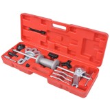 vidaXL Set extractor cu ciocan culisant, 9 poziții, 17 piese