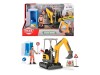 Dickie Set Jucarie Drumuri cu Excavator, Figurina si Accesorii, Baieti 1-12 ani, Plastic/Metal
