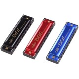 Muzicuta harmonica metalica cu 24 de tonuri, Bee, Oem