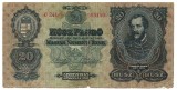 Ungaria 20 Pengo 1930 P-97 Lajos Kossuth Seria 053150 Rara