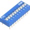 Comutator DIP-SWITCH 10 Secțiuni 24VDC