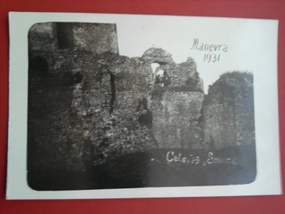 Cetatea Șoimoș, manevra 1931 foto