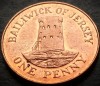 Moneda 1 PENNY - JERSEY, anul 2008 * cod 4951, Europa