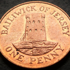 Moneda 1 PENNY - JERSEY, anul 2008 * cod 4951