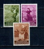 Liechtenstein 1961 - Motive rurale, serie neuzata