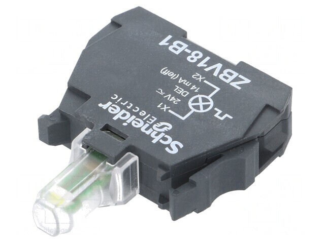Element de iluminare LED alb 22mm Harmony XB4