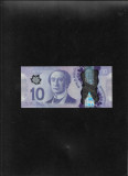 Canada 10 dolari dollars 2013 seria0466658