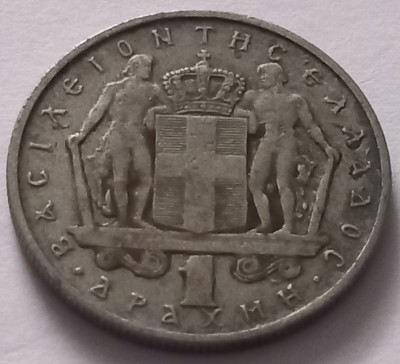 Grecia ,1 Drachma 1967 foto