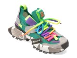 Cumpara ieftin Pantofi sport GRYXX verzi, 18159, din material textil