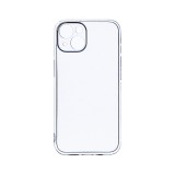 Husa BestCase&reg; Clear Silicon 2MM, Compatibila Cu Apple iPhone 13, Antisoc,