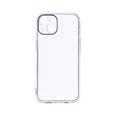 Husa BestCase&amp;reg; Clear Silicon 2MM, Compatibila Cu Apple iPhone 13 Mini, Antisoc, foto