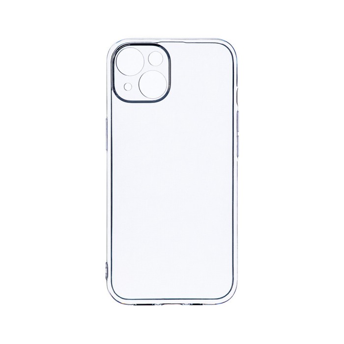 Husa BestCase&reg; Clear Silicon 2MM, Compatibila Cu Apple iPhone 14 Plus, Antisoc,