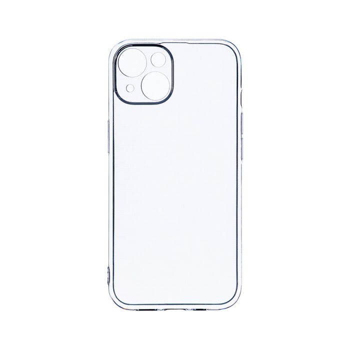 Husa BestCase&reg; Clear Silicon 2MM, Compatibila Cu Apple iPhone 13 Mini, Antisoc,