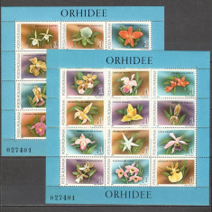 Romania.1988 Flori:Orhidee-Bl. DR.505