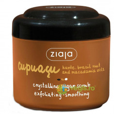 Scrub Exfoliant de Corp cu Zahar Cristalin Cupuacu 200g