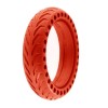 Cauciuc plin, perforat - trotineta electrică, 8.5x2-6.1/B34, roșu | Motorevolution