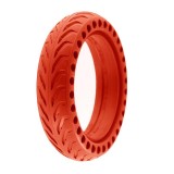 Cauciuc plin, perforat - trotineta electrică, 8.5x2-6.1/B34, roșu | Motorevolution