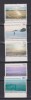 TERITORIUL ANTARCTIC AUSTRALIAN PEISAJE 1987 MI: 74-78 MNH, Nestampilat