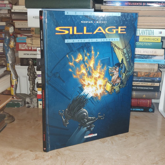 MORVAN * BUCHET - SILLAGE 1 : A FEU ET A CENDRES ( BD ) , 1999 *