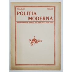 POLITIA MODERNA , REVISTA LUNARA DE SPECIALITATE , LITERATURA SI STIINTA , ANUL X , NR.109 , MARTIE , 1935