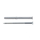 Diblu universal din nylon, Fischer SXR, 8 x 100 mm, cu surub T30