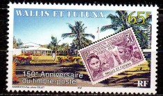 Wallis&amp;amp;Futuna 1999, Aniversari - 150 de ani, Marca Postala, serie neuzata, MNH foto