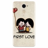 Husa silicon pentru Huawei Nova Lite Plus, First Love Great Lock Screen