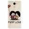 Husa silicon pentru Huawei Enjoy 7 Plus, First Love Great Lock Screen