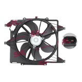 Ventilator radiator Renault Clio 98-12, motor: 1.2, 1.4, 1.5 dci, 1.6, 1.9 D, 1.9 dTi, 2.0, SRLine, 7701044185; 7701045816