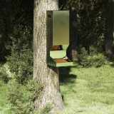 vidaXL Feeder pentru cerbi Argintiu 28 x 30 x 80 cm Oțel Galvanizat 874611