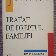 Tratat de dreptul familiei, Ion P. Filipescu, 1998, 630 pag, stare f buna