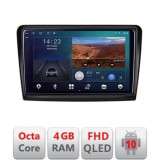 Navigatie Skoda Superb 2 B-SUPERB2 Android Ecran QLED octa core 4+64 carplay android auto KIT-SUPERB2+EDT-E310V3 CarStore Technology