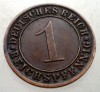 B.178 GERMANIA WEIMAR 1 REICHSPFENNIG 1933 A, Europa, Bronz