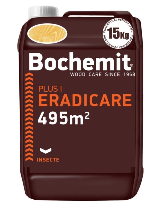 Solutie eradicare insecte lemn atacat Bochemit Plus I 15kg