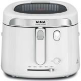 Friteuza electrica Tefal Filtra Vision FF2541E0, 1900W, capacitate 2.1L ulei / 1.2kg alimente, capac cu fereastra, filtru metalic anti-miros, vas anti
