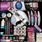 Kit RINGELO unghii false-Set manichiura lampa LED usb, gel uv 12 GELURI colorate