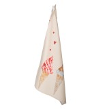 Set 3 prosoape bucatarie bumbac Ice Cream 50x70 cm