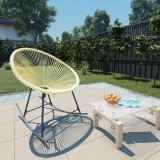 vidaXL Scaun Acapulco de exterior, bej, poliratan