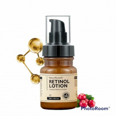 Lotiune cu Retinol Vibrant Glamour Complex dublu Retinol Vitamina C Acid Hialuronic anti-imbatranire antirid hidratare 80 ml