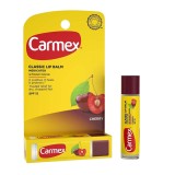 Balsam de buze Carmex Click Stick cireșe SPF 15, 4.25 g